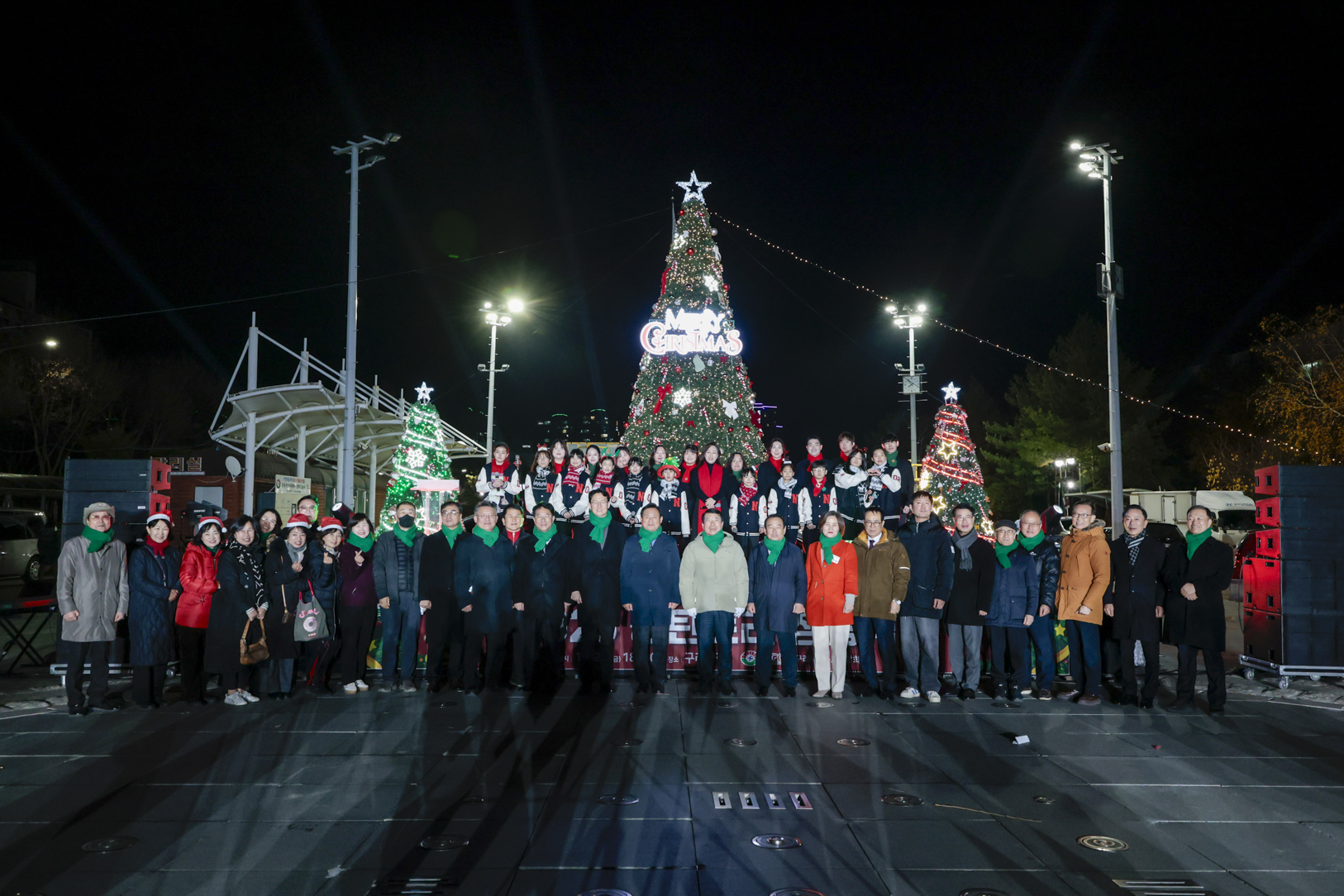 2025.11.28. 기독교연합회 크리스마스트리 점등식