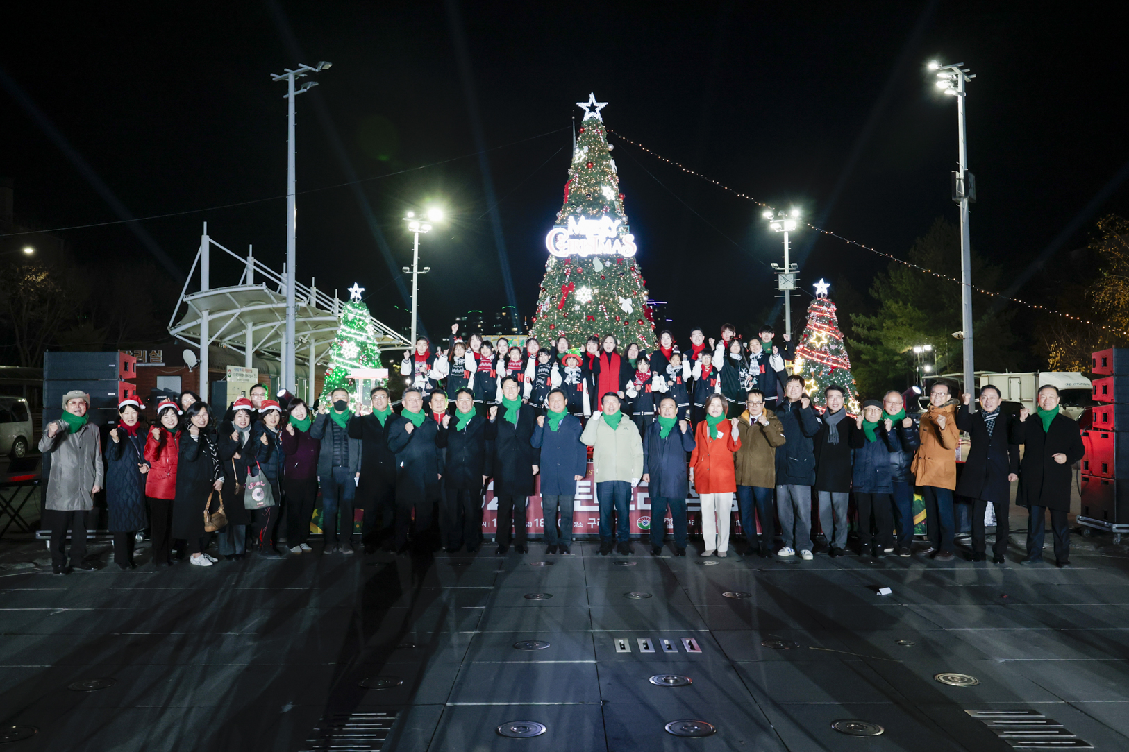 2025.11.28. 기독교연합회 크리스마스트리 점등식
